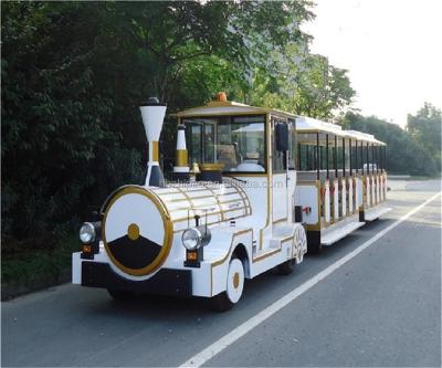 China china manufacturer mini theme park trackless electric train rides in amusement theme park for sale