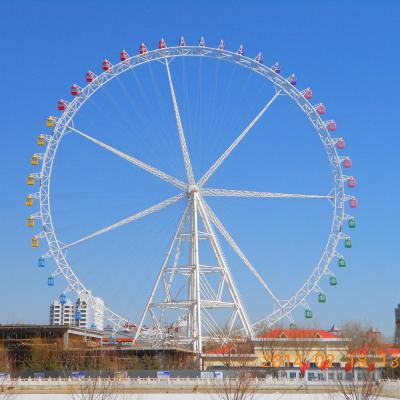 China Outdoor Entertainment Customized Ferris Wheel Romantic Theme Park Ride 120m Theme Park OR Playground OR Boot 89m Playground Amusement Park 110m 102m for sale