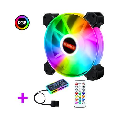 China Computer Case 120*120*25mm Small PC DC Fan PC 6pin Fan RGB Liquid Bearing Fan For Gaming PC Cooling for sale