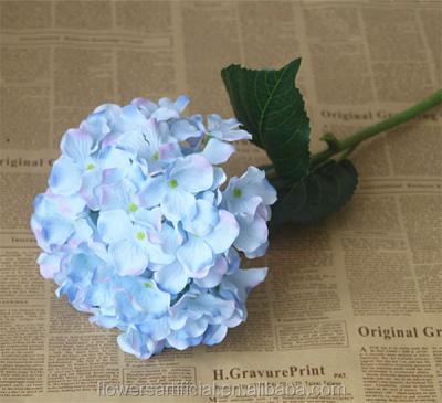 China Environmental Protection Artificial Flowers Hydrangea Wedding Stage Decoration Green Wholesale Silk Hydrangea for sale