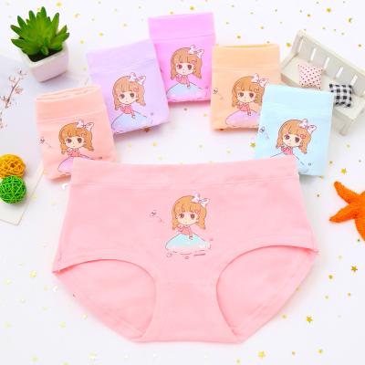 China Antibacterial Girl Briefs Children's Underwear Big School Girls Cotton Boxer Primary Modal Shorts for sale