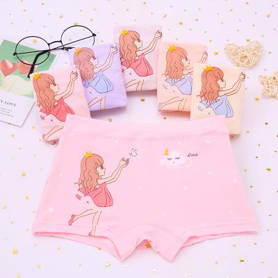 China Wholesale Kid Girl Antibacterial Underwear For Cheap Box for sale