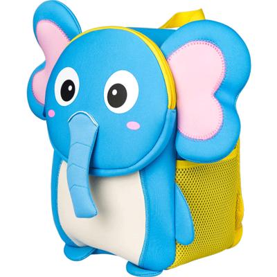 China Waterproof Custom Logo Animal Kindergarten 3D Cartoon Bags Backpacks For School Children for sale