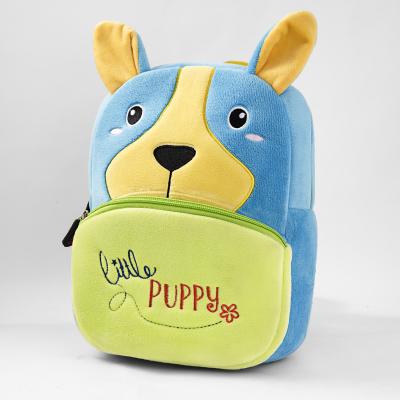 China High Quality Custom Kindergarten 3D School Bag Cute Soft Plush Cartoon Mini Backpack Anti-theft for sale