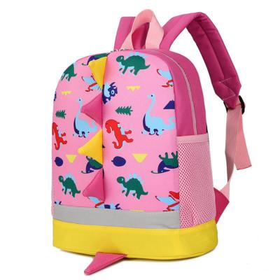 China Wholesale Waterproof Cute Logo Cartoon Bags For Primary School Eco-friendly Custom Made for sale