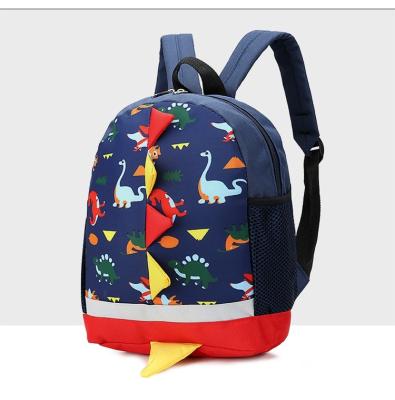 China Custom New Arrival Cartoon Logo Animal Printing Waterproof Kids School Bag for sale