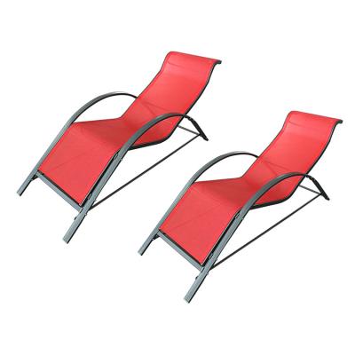 China Outdoor Weather Outdoor Furniture Using Modern KD Lounge Suite Beach Lounge Chair for sale