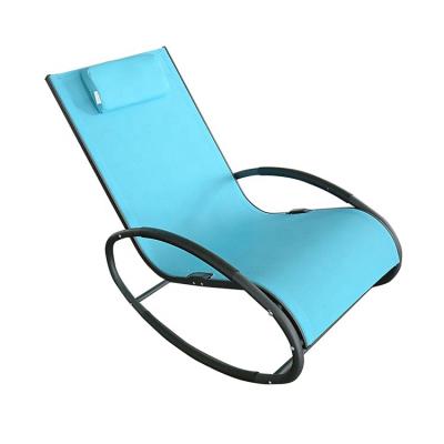 China Outdoor Sun Lounger European Style Weather Furniture Hot Rocking Beach for sale