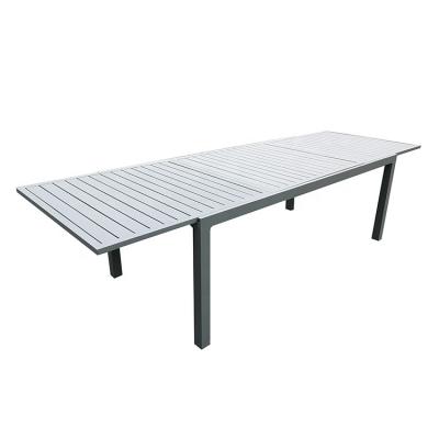 China Patio\garden\outdoor aluminum adjustable dining table\hotel\beach\balcony garden full for sale