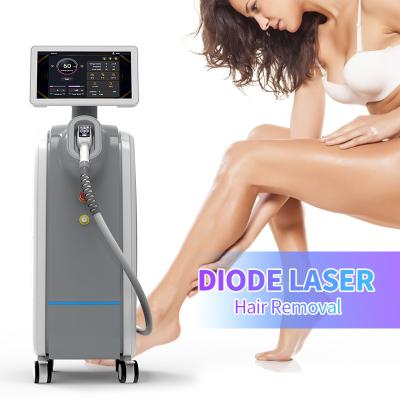 China Professionele 808 nm diode laser ontharing apparatuur voor salons Te koop