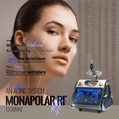 China Hoogfrequente 13MHZ Monopolar Rf Anti-Aging Skin Lifting Machine Te koop