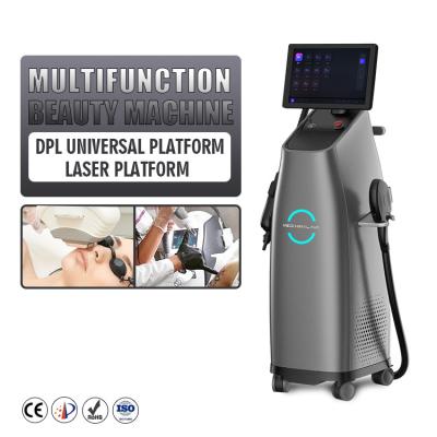 China DPL IPL Nd Yag Laser Machine 2 IN 1 System Haarverwijdering Huidverzorging Te koop