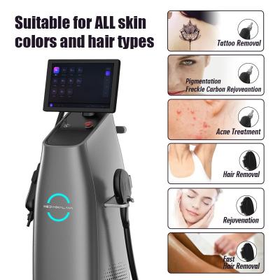 China 2 en 1 depilación multifuncional DPL ND YAG Laser depilación de tatuajes en venta