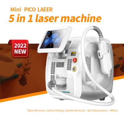 Cina Professionale Q Switched Nd Yag Laser Machine per la rimozione del tatuaggio in vendita