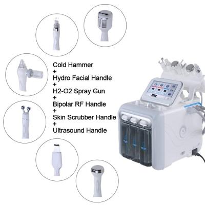 Chine H2o2 6 dans 1 visage Aqua Peeling de dispositif de Hydrafacial Dermabrasion à vendre