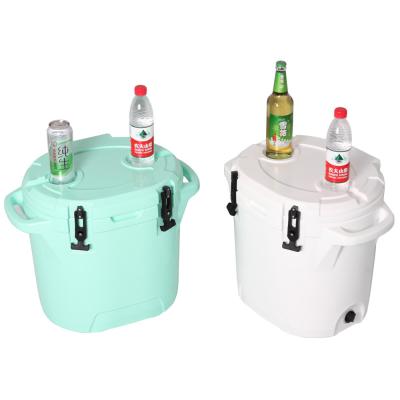 China Waterproof Rotomolded Round Ice Bucket Coolers For Beer Drinks Wine for sale