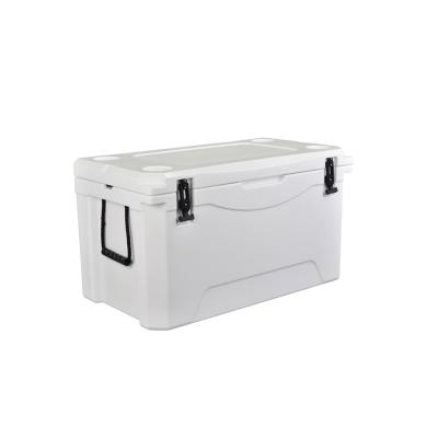 China Wholesale Waterproof Rotomolded Coolers Ice Cooler Box With Handle for sale