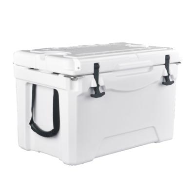 China OEM 35QT Rotomolded Waterproof Fish Box Cooler Ice Chest For Camping And Hiking for sale