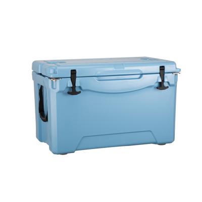 China Waterproof 50QT LLDPE Rotomolded Material Outdoor Ice Chest Insulated With Handle for sale