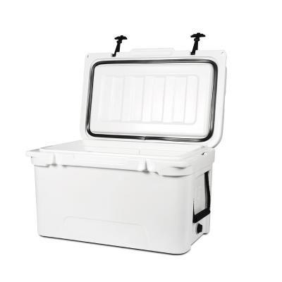 China 45qt waterproof rotomolded BETTER plastic insulated ice cooler BOXED 2019 outdoor WITH divider for sale