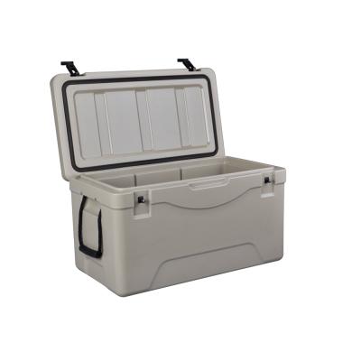 China Waterproof 60L wholesale used fish rotomolded ice cooler box for camping for sale