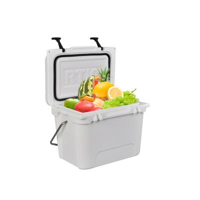 China Rotomolded 45 65L Waterproof High Quality Insulated Ice Cooler Box RTIC 20 for sale