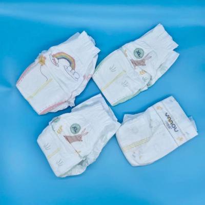 China High Quality Low Price Printed Disposable Comfortable Baby Diaper for sale