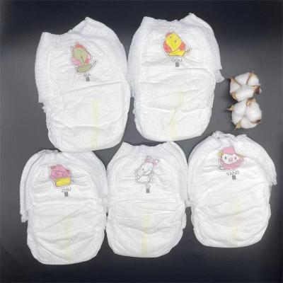 China Wholesale Small Booldeet Cotton Baby Diaper Pants Happy Printed Home Use Libero Nestobaba Bebe Training Pants for sale