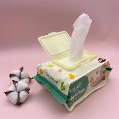 China Baby Skin Cleansing Natural Organic Disposable Custom Baby Household Hygiene Extract Factory Wet Wipes Manufacturer for sale