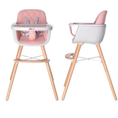 China Modern child umpire chair Germany import beech wood baby dining chair children dining highchair for sale