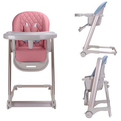 China Modern adjustable height baby sleeping highchair high quality folding chair for sale