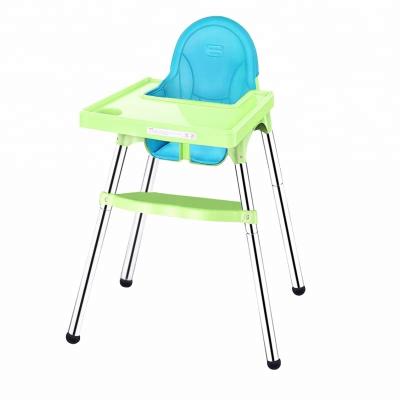 China Modern Cheap Baby Restaurant Low Kid's Dining Chairs To Feed Stainless Steel Baby Umpire Chair for sale