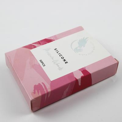 China Recycled Materials Wholesale Full Color Black Pressed Packaging Boxes Cardboard Paper Material for sale