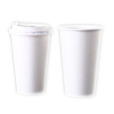 China Recycled Materials Biodegrable Custom Full Color Printing Set Paper Cup With Lid And Sleeve for sale