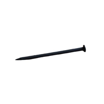 China 2021 China hot sale black structural steel flat nails with fluted soft shank shank factory price for sale