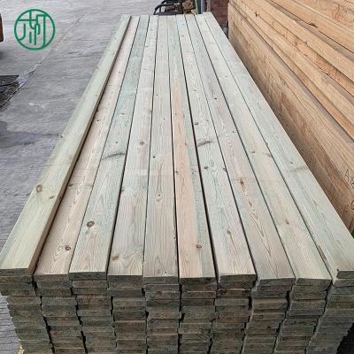 China Modern Wholesale Wood Fence Outdoor Garden Manufacturers Solid Wood Deep Anticorrosive Wood for sale