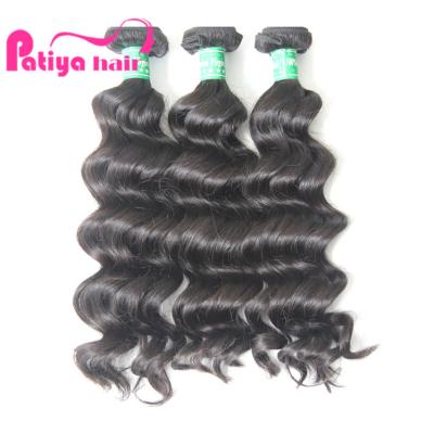 China Top Grade 9A Human Hair Weft Natural Wavy Peruvian Virgin Remy Hair 100% Full Cuticle Intact Virgin Hair New Wave Virgin Peruvian Products for sale