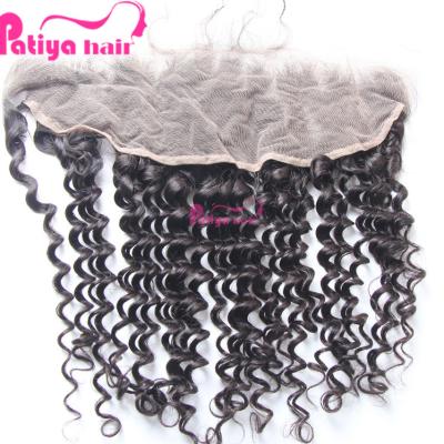 China Raw Unprocessed Brazilian Deep Wave Hair Bundles With Deep Wave 4x4 Lace Closure And 13x4 Frontal Virgin Hair Weave for sale