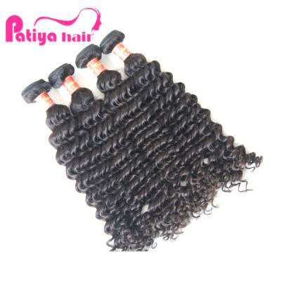 China Hot Black Super Deep Wave Star Michael Jackson Deep Wave Hair Extensions For Sale Cuticle Aligned Raw Virgin Hair for sale