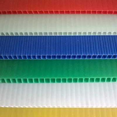 China Plastic Separators PP Polypropylene Corrugated Plastic Honeycomb Sheet for sale