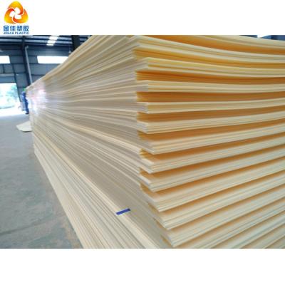 China Construction 2.1m x 6m, 2100mm x 5800mm, large 210cm x 590cm corrugated plastic sheets for sale