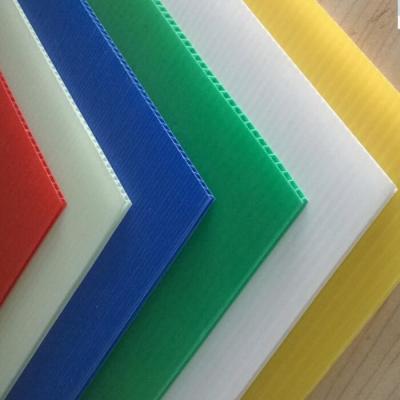 China Advertisement corregated plastic board sheet for sale