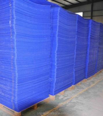 China Support & Separating Board For Bottles Polypropylene PP Material Durable Plastic Corrugated Sheets for sale