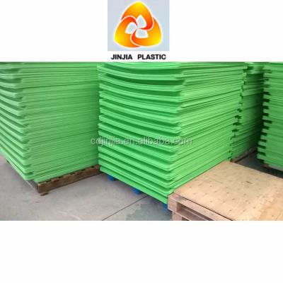 China Support & Separating board for bottles colored polypropylene pp coroplast plastic tier sheets, layer pads, separator sheets for sale