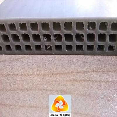 China Calibers 18mm 19mm 20mm PP Corflute Construction Corrugated Panels for sale