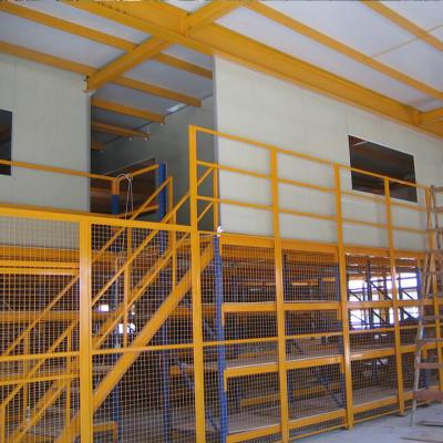 China Corrosion Protection Mezzanine Floor Manufacturers Building Warehouse Mezzanine Office Using Steel for sale