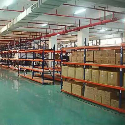 China Corrosion Protection Realible Steel Mid-Duty SPCC Warehouse Medium Duty Shelving Steel Rack for sale