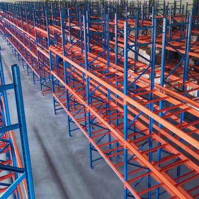 China Corrosion Protection Heavy Duty ODM Pallet Racks Shelves China Mobile Industrial Warehouse Racking System for sale