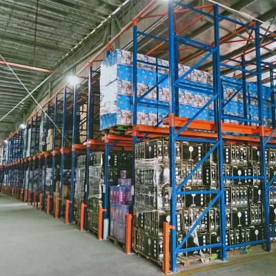 China Corrosion Protection Heavy Duty Stacking Racks Cargo Storage Equipment For Warehouse for sale