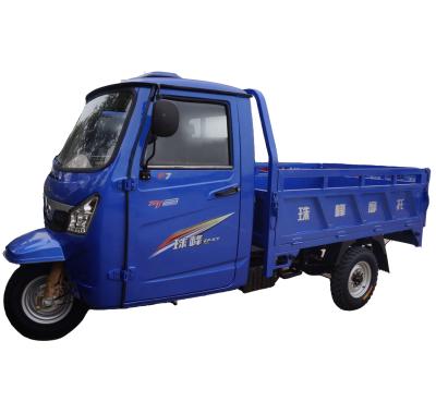 China Semi Closed Steering Wheel Cargo Passenger Transport Tricycle Motorcycle 2m*1.6m 12V for sale